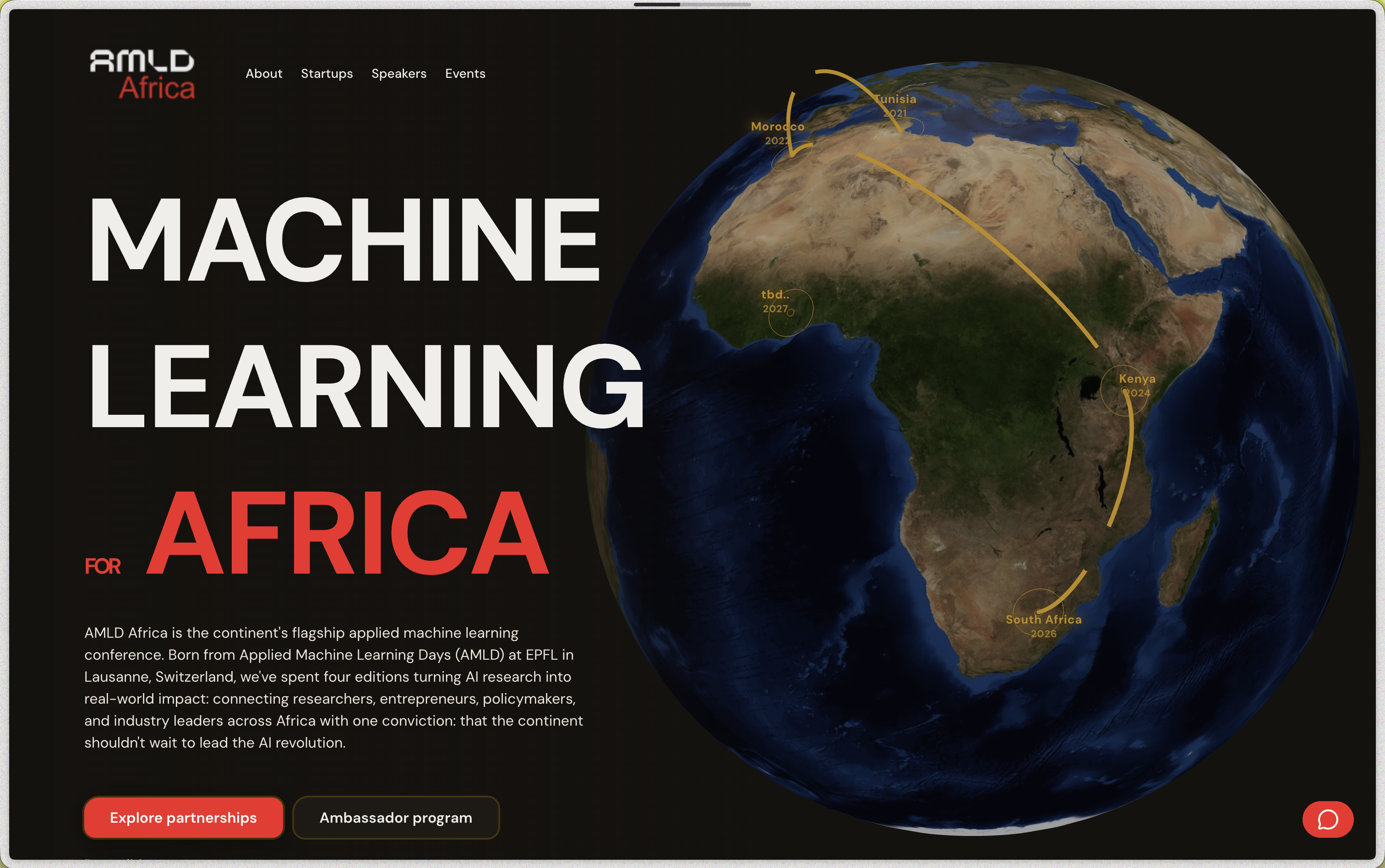 AMLD Africa Tech Infrastructure